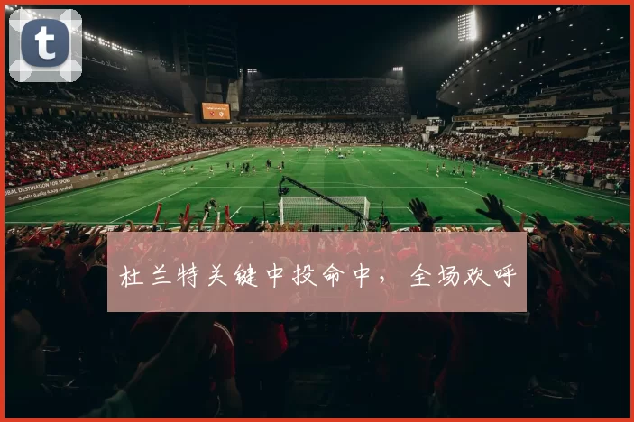 杜兰特关键中投命中，全场欢呼